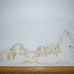 Humidité sur un mur à Bayonne