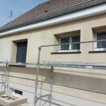 Rénovation de façade avec ITE