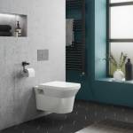 Wc équipé de wc avec système flush