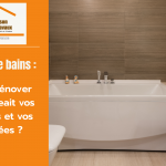 Modernisation de salle de bains, installation de baignoire et optimisation de l’espace pour un confort quotidien.