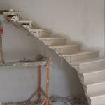 Construire un escalie suspendu