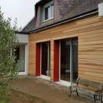 Isolation thermique par l(extérieur avec bardage bois 