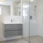 une douche à l'italienne