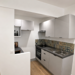 Cuisine rénovée avant la mise en vente de l'appartement
