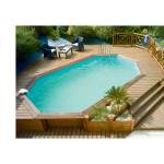 piscine semi enterrée