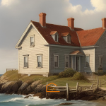 maison ancienne en bord de mer