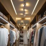 éclairage de dressing