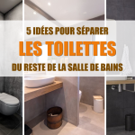Verrière salle de bains, Mur semi-ouvert salle de bains, Artisans salle de bains Savoie, Réalisation travaux salle de bains, Paroi douche opacité partielle