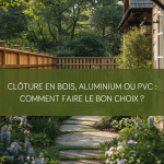 Aménagement extérieur avec clôture contemporaine