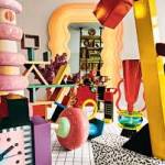 mobilier dans le style memphis milano