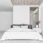 une verrière pour séparer la chambre de la salle de bain