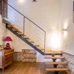 escalier quart tournant