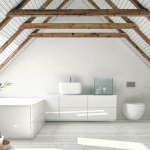 Salle de bain sous combles Antibes