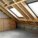 Combles charpente en fermettes industrielles