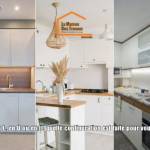 Comparatif de trois cuisines modernes : en L, en U et en I – inspirations d’aménagement intérieur en Haute-Savoie avec la question "quelle configuration est faite pour vous ?