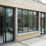 Extension bois avec parois vitrées à Arras