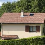 Rénovation de toiture terminée, dans le Grésivaudan