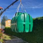 Installation d'une cuve d'eau de pluie enterrée à Francheville 69340