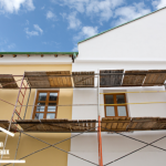  Ravalement de façade enduite et peinte