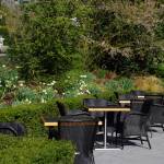 Terrasse restaurant d'un hôtel