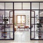 Une verrière d’atelier parfaite pour l’intérieur