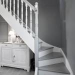 Escalier repeint