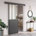 Porte verrière coulissante