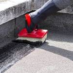 Etanchéité toit terrasse bitume au pinceau