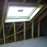 Création d'une fenêtre de toit dans le cadre d'un aménagement de combles à Draveil