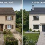 Avant et après rénovation d'une maison des années 60