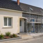Isolation par l'extérieur ITE d'une maison à Troyes
