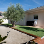 Terrain de pétanque jardin