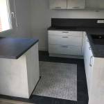 Cuisine en carreaux de ciment