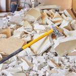 démolition maison avec un mur mitoyen