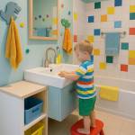 Aménagement d'une salle de bain pour enfants - Bourg-en-Bresse Ambérieu-en-Bugey Meximieux 01