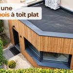 Construction d'extension bois à toit plat - Montauban 82