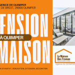 Extension de maison à Quimper : gagnez en surface avec un projet clé en main par La Maison Des Travaux, courtiers experts locaux.