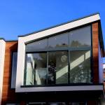 Baie vitrée aluminium et triple vitrage