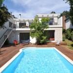 Photo piscine et jardin aménager 