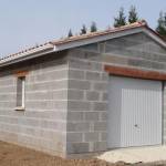 Garage en parpaing 
