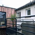 Extension bois sur pilotis