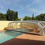 Abri de piscine coulissante medium