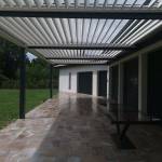 Installation d'une pergola bioclimatique en aluminium sur la terrasse - Montauban 82