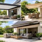 Pergola, store banne, avancée de toit  quelle solution pour créer de l’ombre sur sa terrasse 