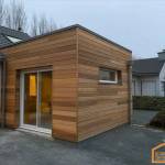 Etapes extension bois - 50410 Villebaudon