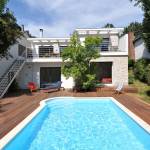 Piscine enterrée avec terrasse bois - Hyères 83