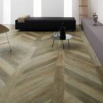 LVT façon parquet salon