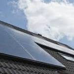 Panneaux solaires sur toiture