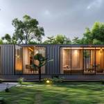 extension conteneur pour une maison