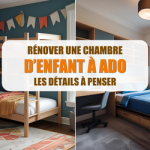 rénovation chambre ado, aménagement chambre adolescent, bureau chambre ado, rangement chambre ado moderne, artisan rénovation Savoie, chambre ado sur mesure, La Maison des Travaux Albertville Moûtiers